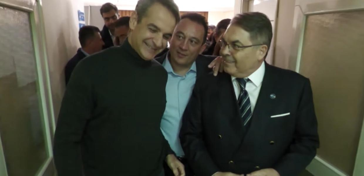Κυριάκος Μητσοτάκης και Δημήτρης Καμπόσος