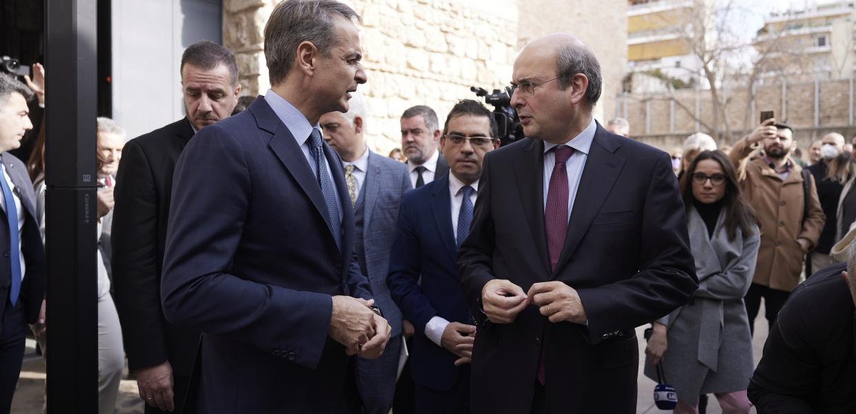Κυριάκος Μητσοτάκης και Κωστής Χατζηδάκης