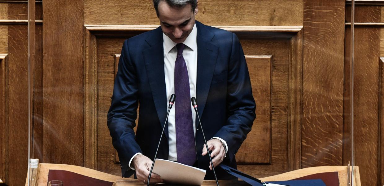 Μητσοτάκης στη Βουλή