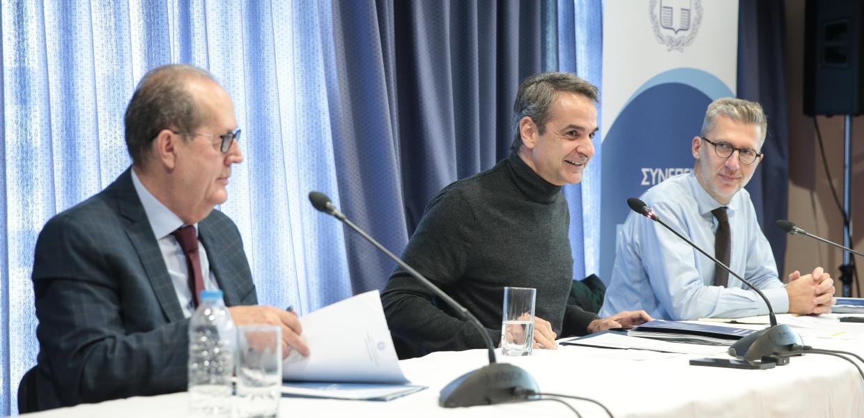 Κυριάκος Μητσοτάκης και Άκης Σκέρτσος