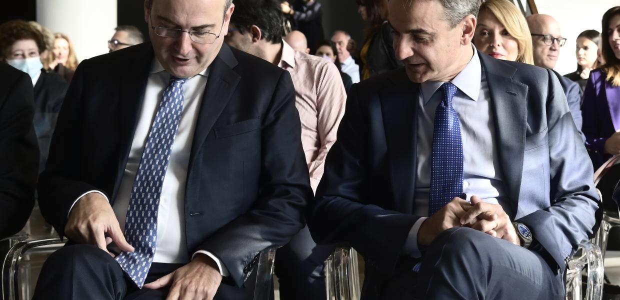 Κωστής Χατζηδάκης και Κυριάκος Μητσοτάκης