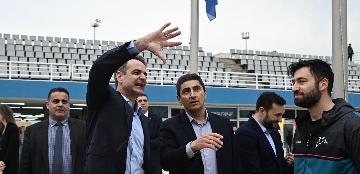 Κυριάκος Μητσοτάκης Λευτέρης Αυγενάκης ΟΑΚΑ