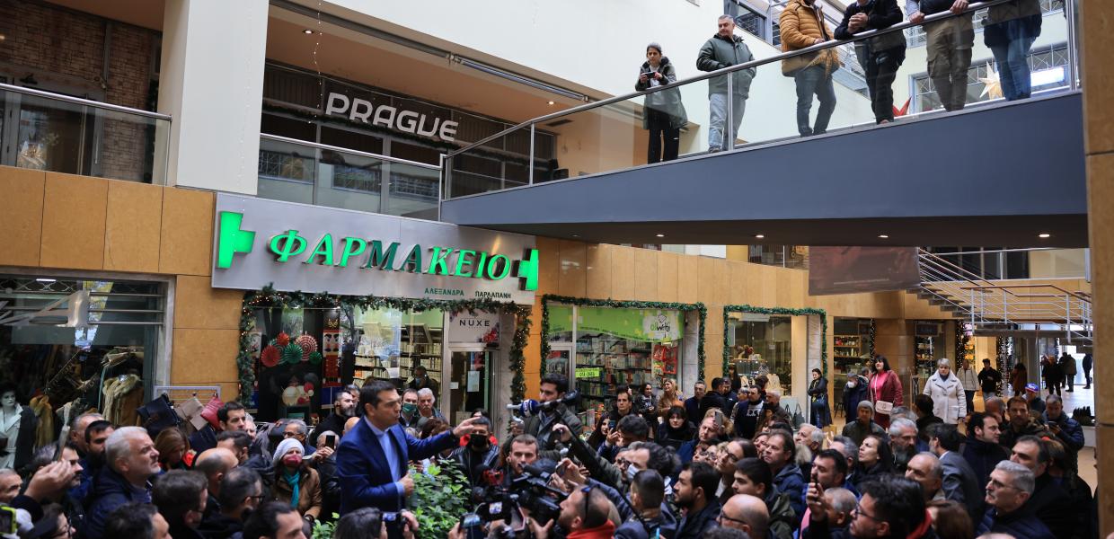 Ο Αλέξης Τσίπρας στην Καστοριά