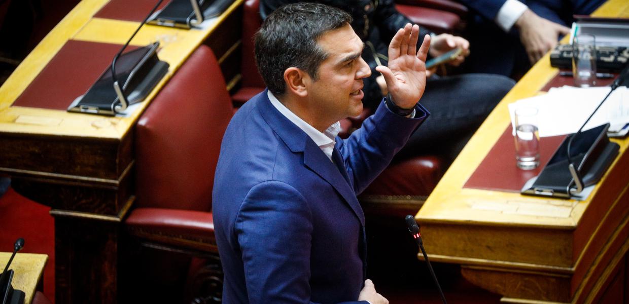 Αλέξης Τσίπρας στη Βουλή