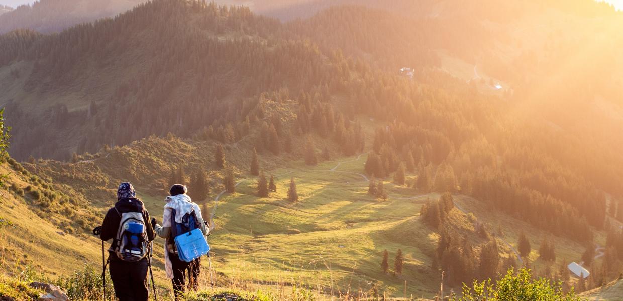Hiking βουνό