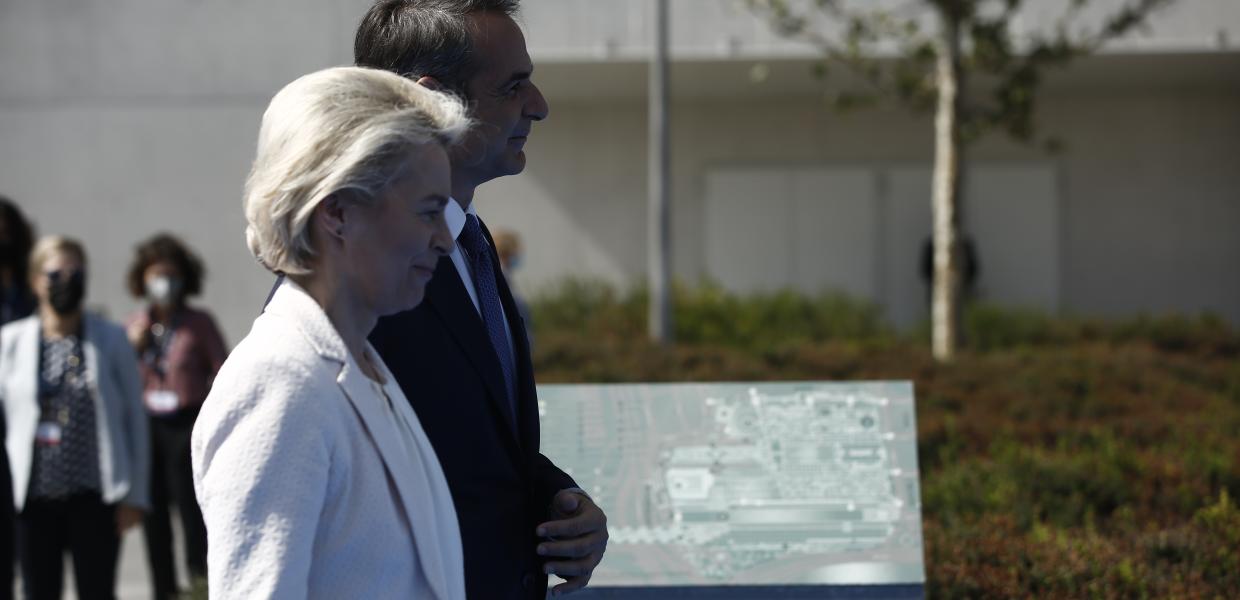 Κυριάκος Μητσοτάκης Ούρσουλα φον ντερ Λάιεν