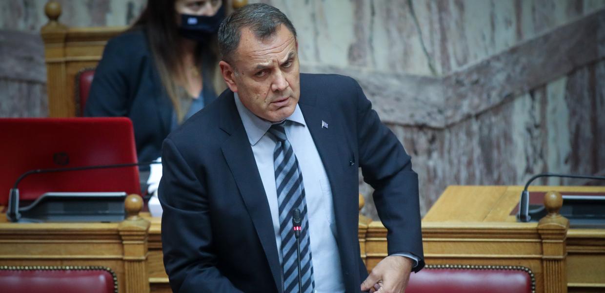 Ο Νίκος Παναγιωτόπουλος στη Βουλή