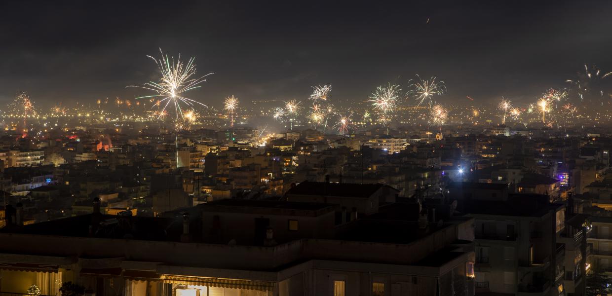 Πυροτεχνήματα στη Θεσσαλονίκη