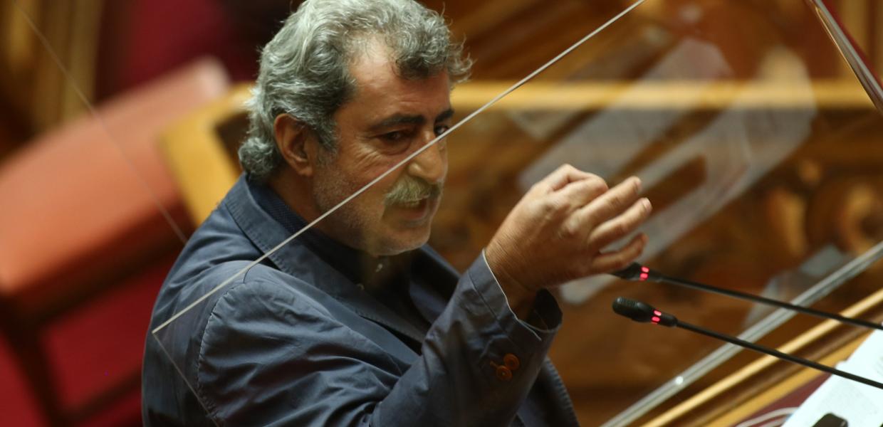Ο Παύλος Πολάκης στη Βουλή