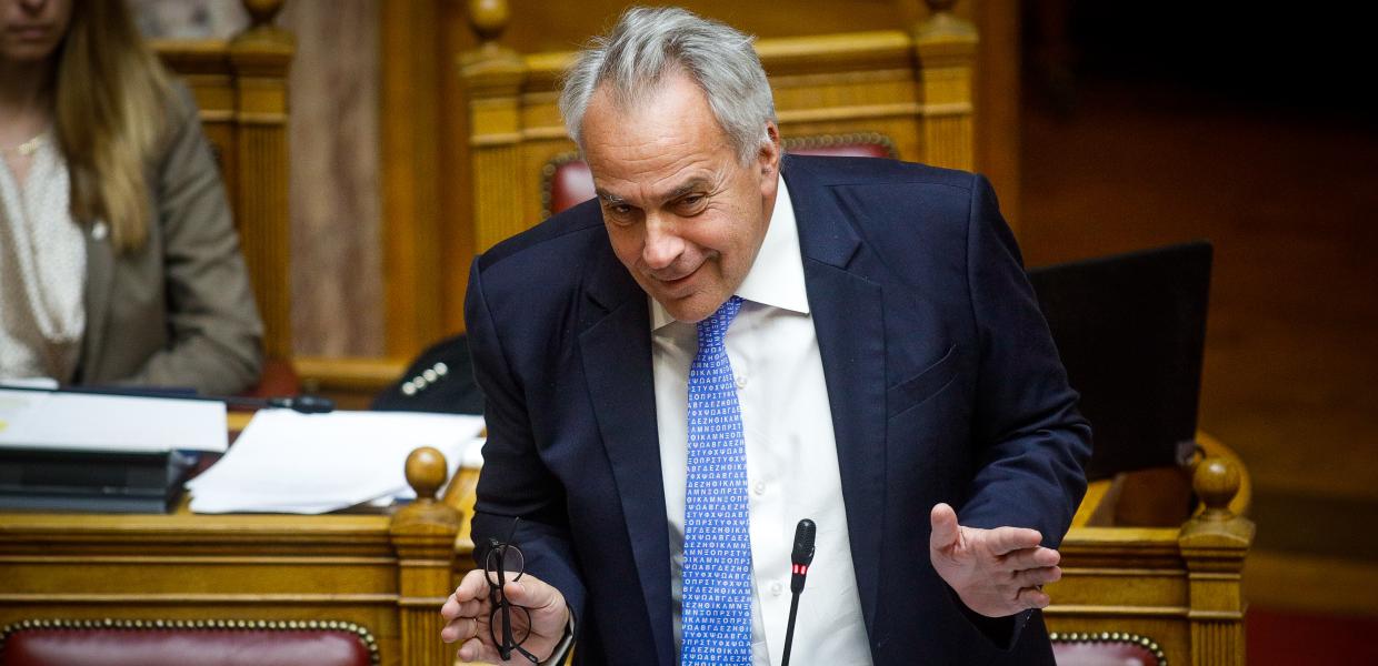 Ο Μάκης Βορίδης στη Βουλή