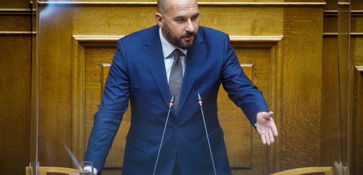 Δημήτρης Τζανακόπουλος στην Βουλή