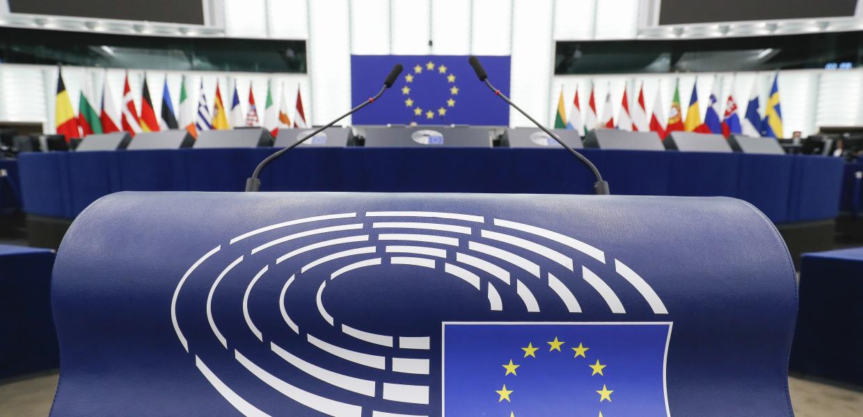 Το βήμα του Ευρωκοινοβουλίου