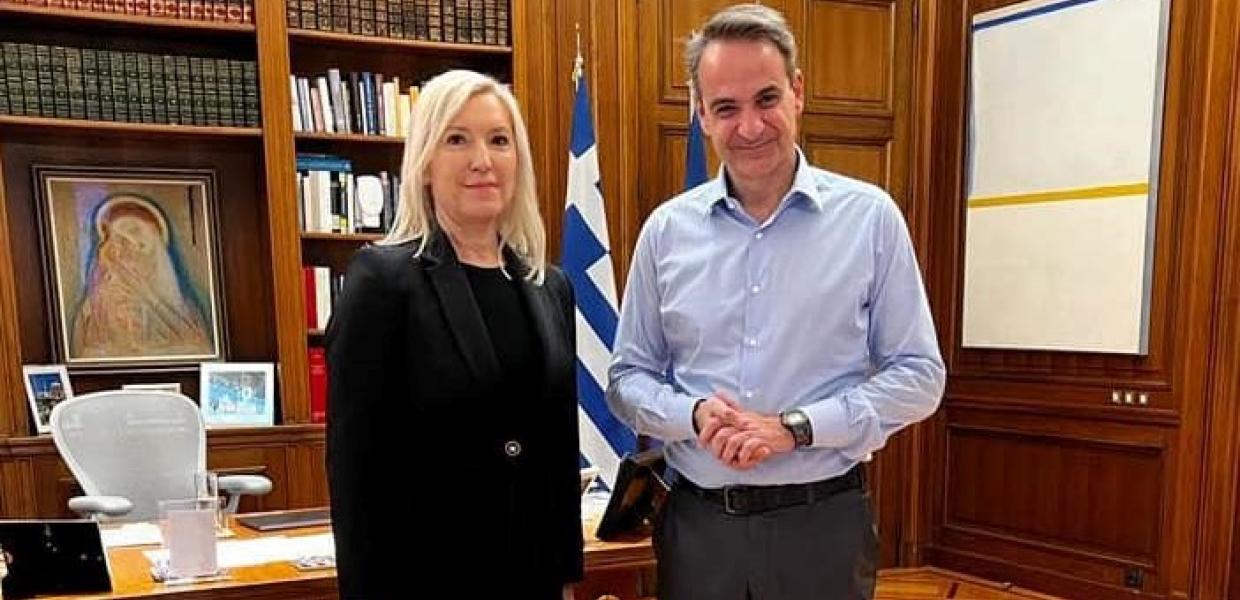 Ελευθερία Φτακλάκη Κυριάκος Μητσοτάκης