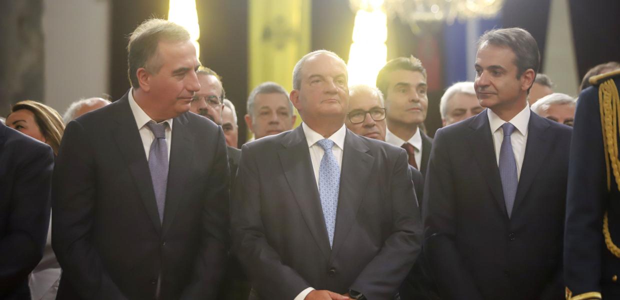 Κώστας Καραμανλής και Κυριάκος Μητσοτάκης