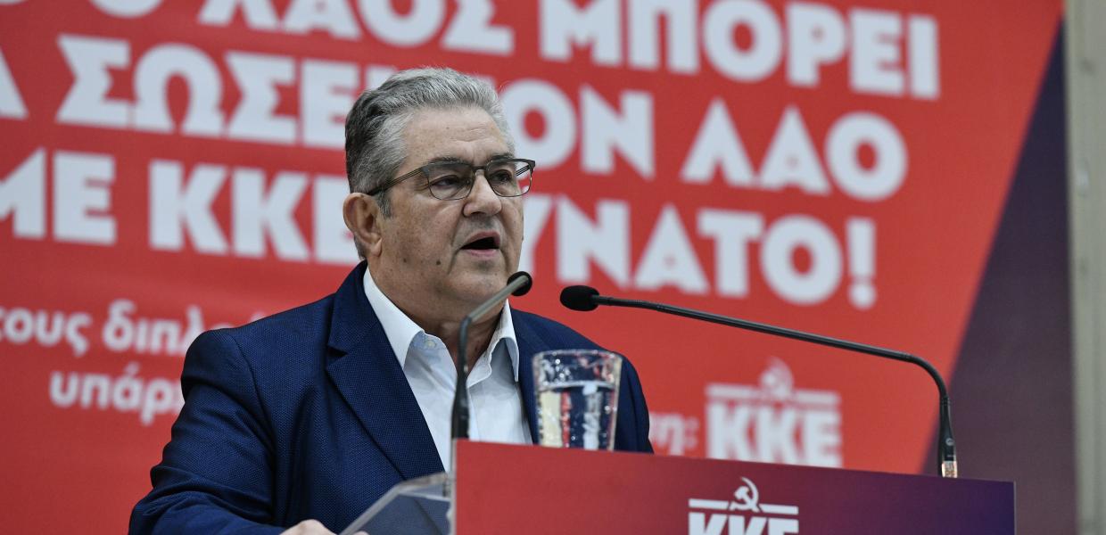 Ομιλία Κουτσούμπα υποψήφιοι βουλευτές ΚΚΕ
