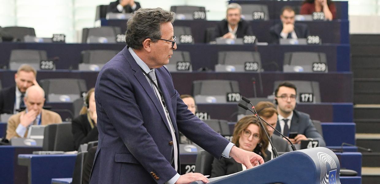 Ο Γιώργος Κύρτσος στο Ευρωπαϊκό Κοινοβούλιο