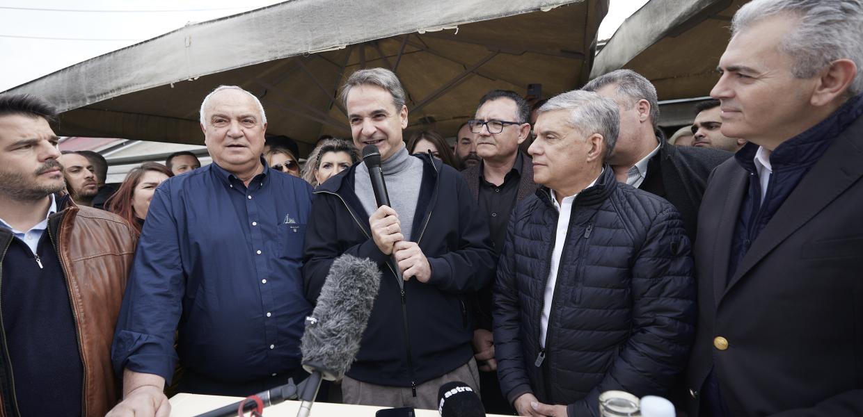 Κυριάκος Μητσοτάκης Λάρισα