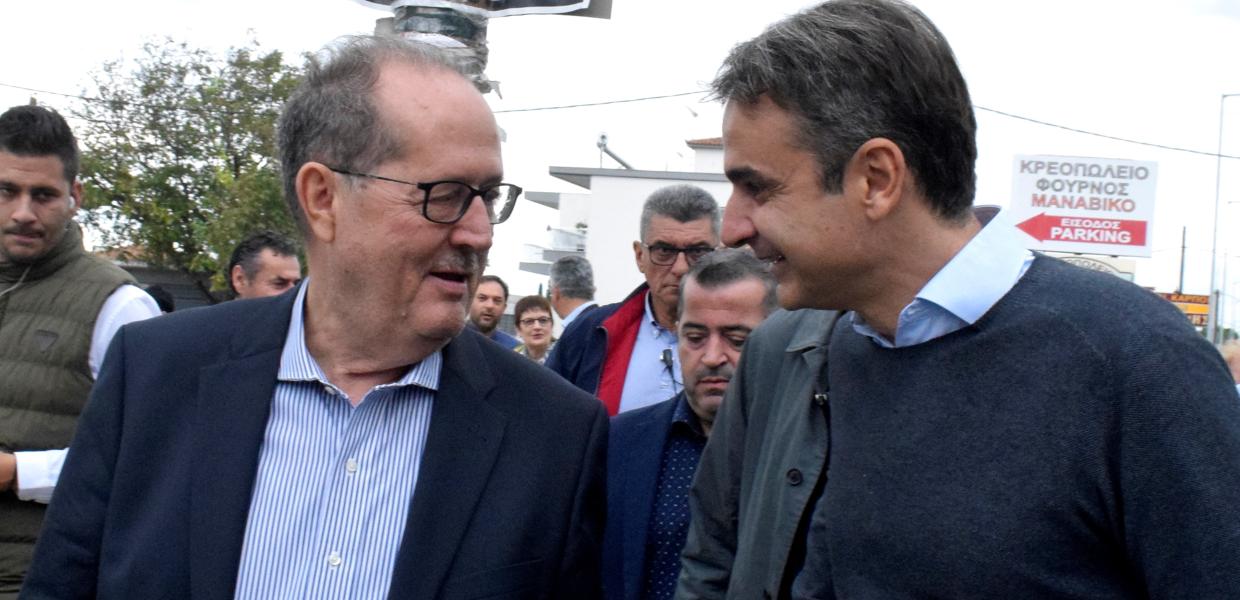 O Παναγιώτης Νίκας και ο Κυράκος Μητσοτάκης