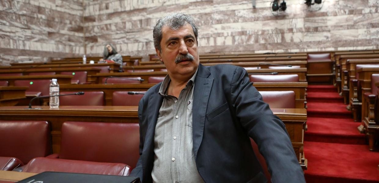 Ο Παύλος Πολάκης στη Βουλή