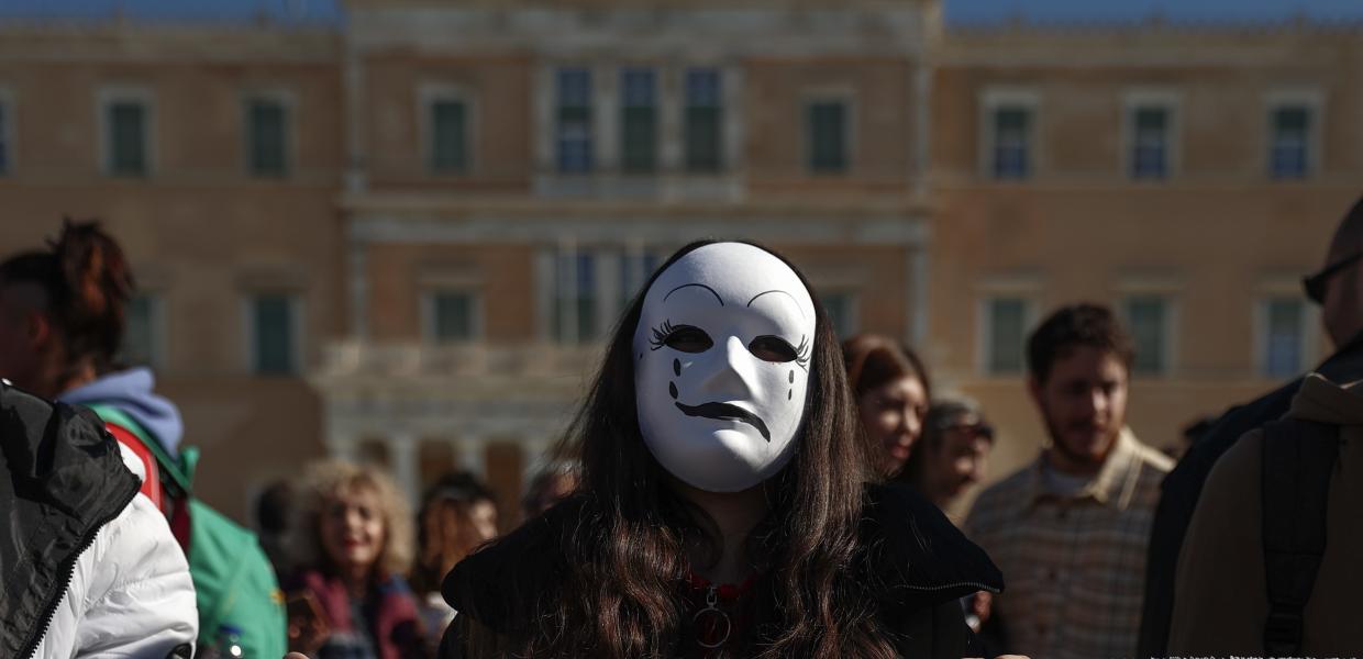 Κινητοποίηση καλλιτεχνών στο Σύνταγμα