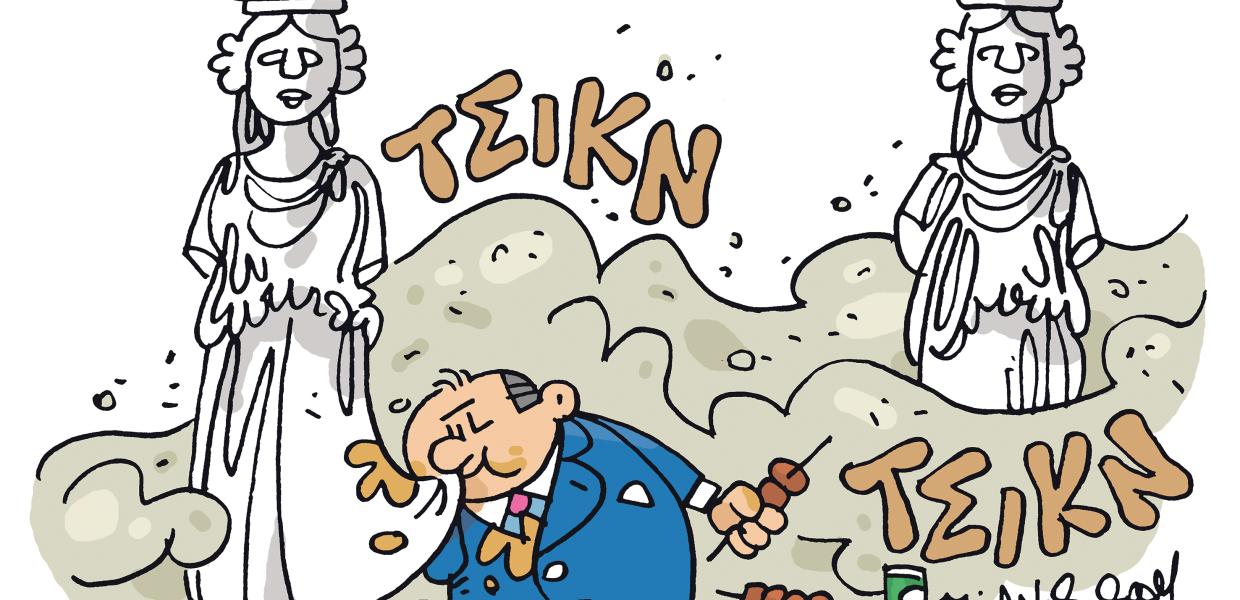 Σκίτσο του Τάσου Αναστασίου