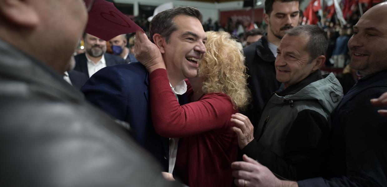 Ο Αλέξης Τσίπρας στην Πάτρα