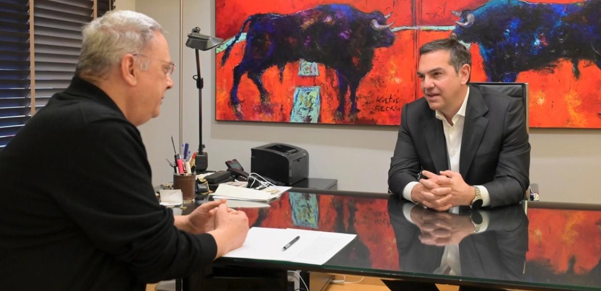 Ο Αλέξης Τσίπρας σε συνέντευξη