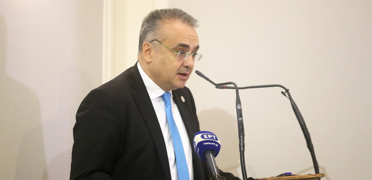 Ο Δημήτρης Βερβεσός