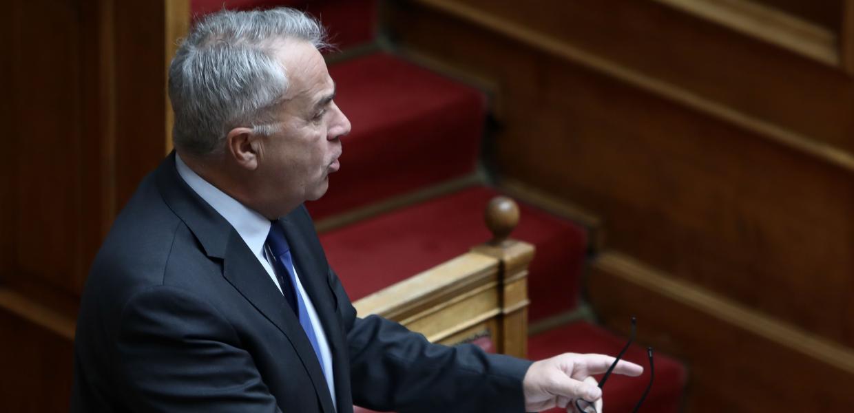 Ο Μάκης Βορίδης στην Βουλή