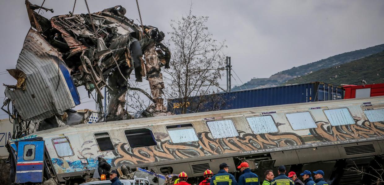 σύγκρουση τρένων Τέμπη