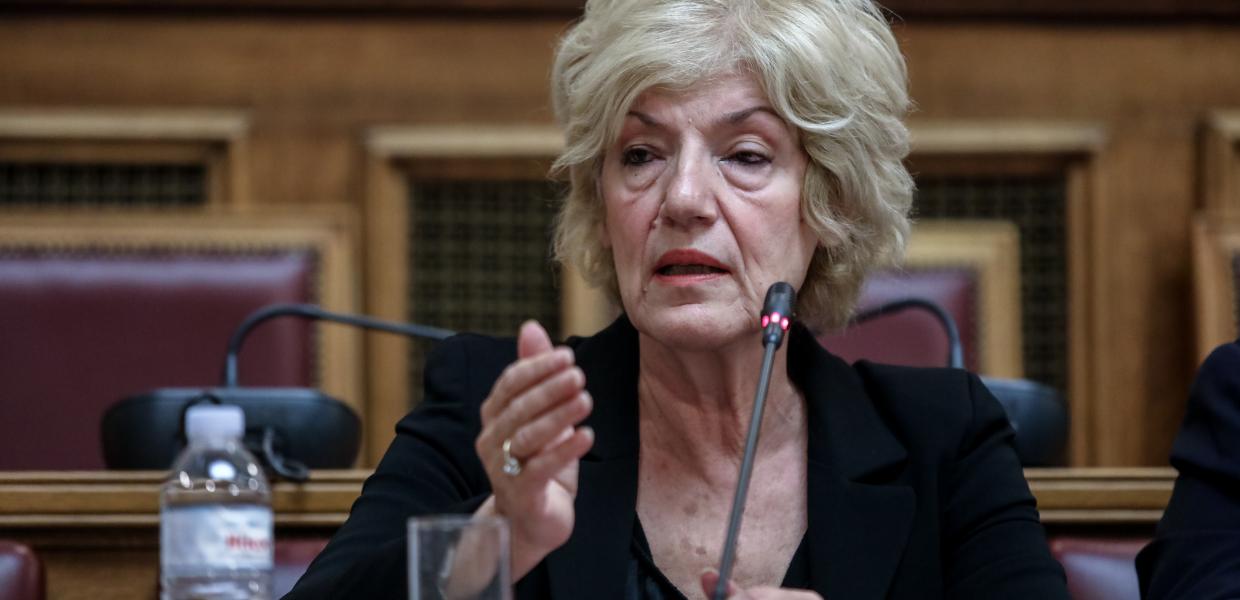 Η τομεάρχης Πολιτισμού του ΣΥΡΙΖΑ σε συζήτηση στην Βουλή