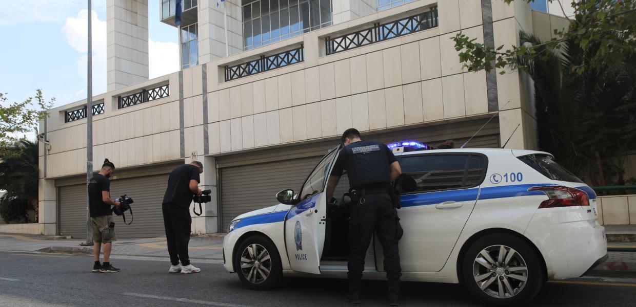 Αστυνομία έξω από το Εφετείο Αθηνών
