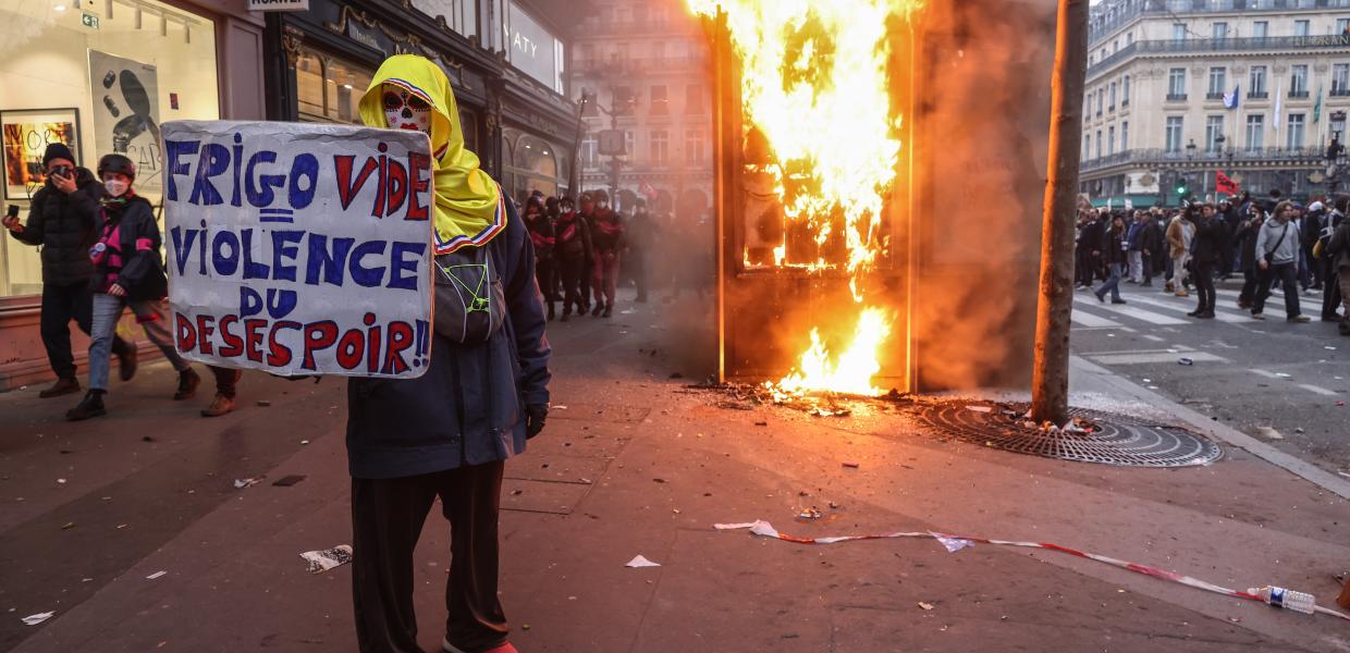 Διαδήλωση στη Γαλλία