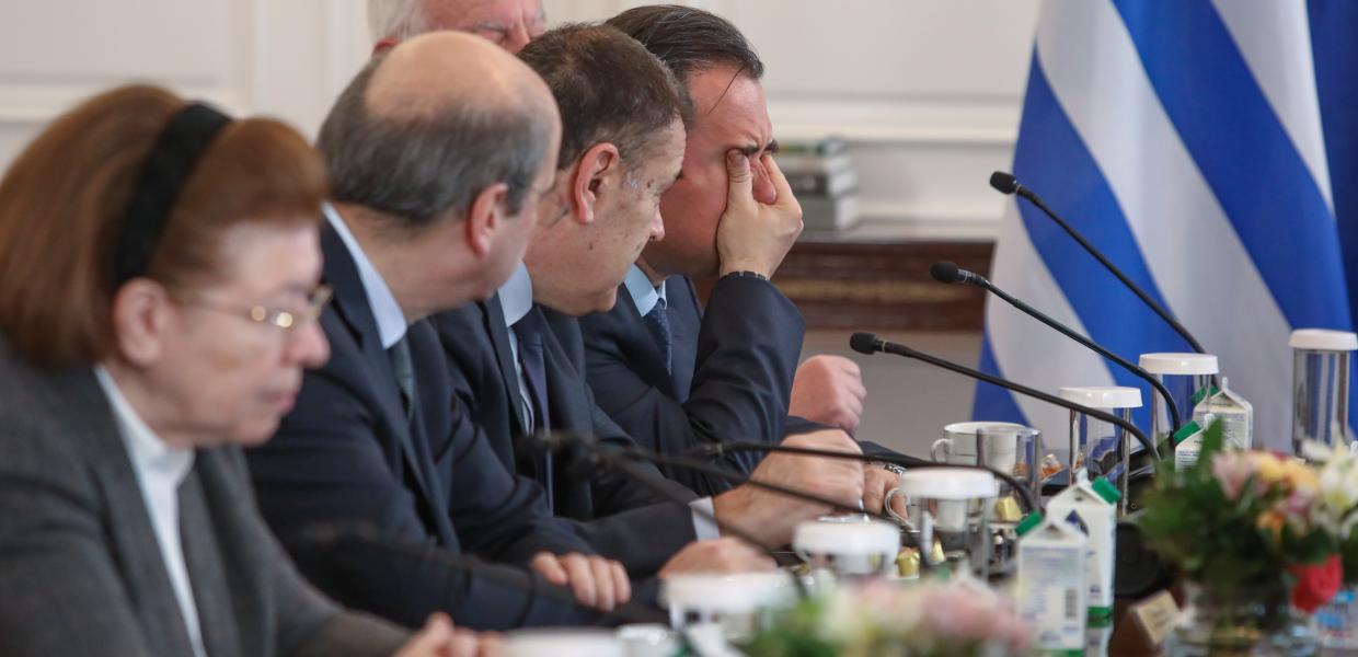Λίνα Μενδώνη, Κωστής Χατζηδάκης, Νίκος Παναγιωτόπουλος και Άδωνις Γεωργιάδης