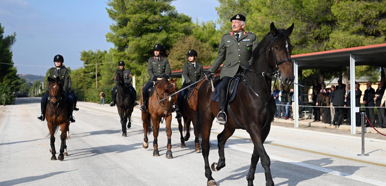 Στρατιωτικοί πάνω σε άλογα - Ιππικό