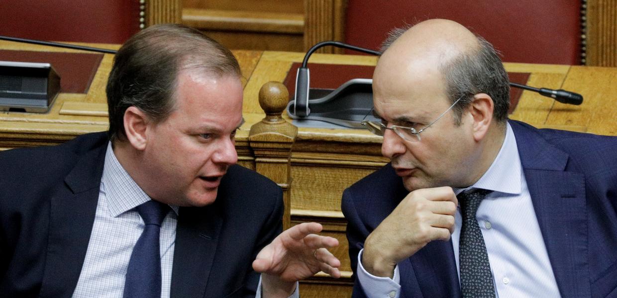 Κώστας Καραμανλής και Κωστής Χατζηδάκης