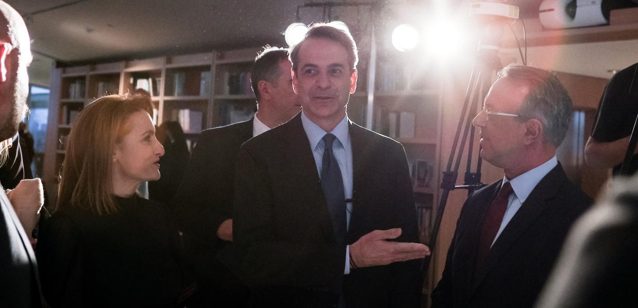 Κυριάκος Μητσοτάκης και Χρήστος Σταϊκούρας