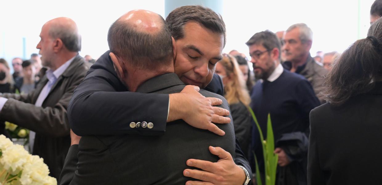 Τσίπρας σε κηδεία
