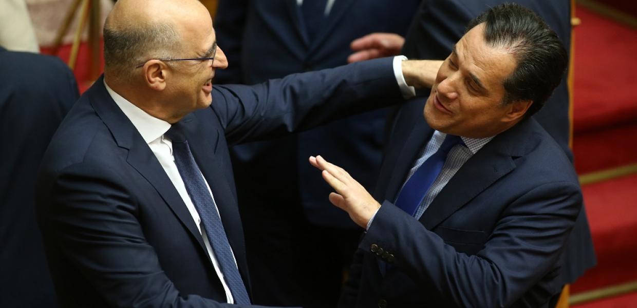 Άδωνις Γεωργιάδης και Νίκος Δένδιας