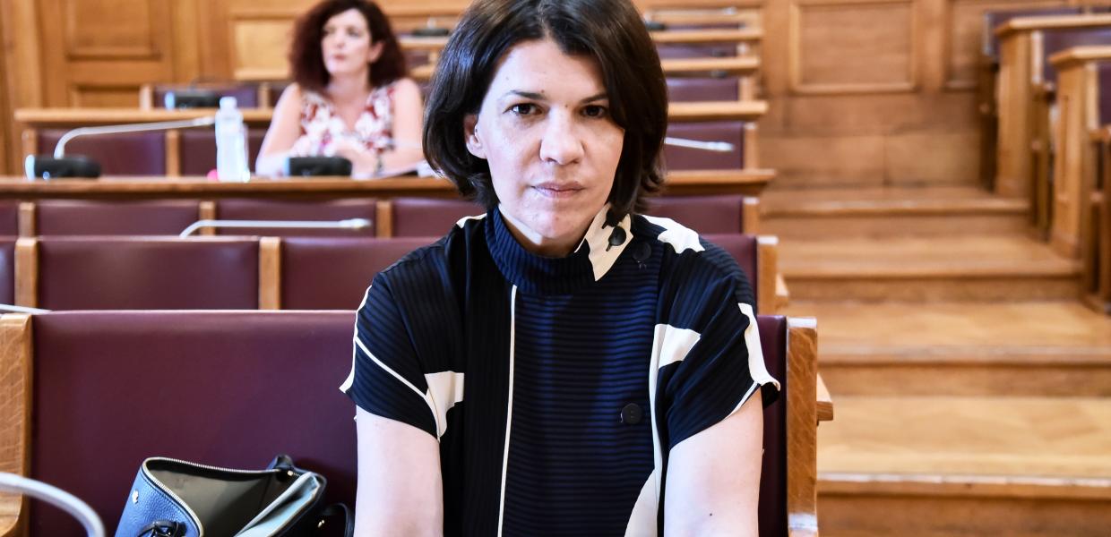 Η Τάνια Ελευθεριάδου 