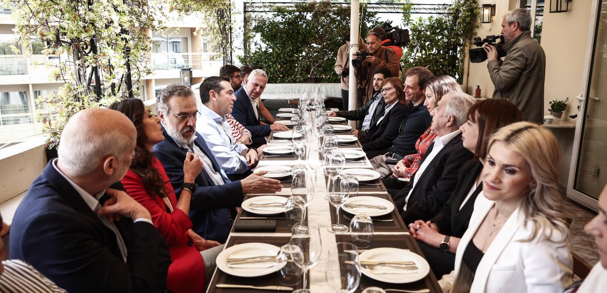 Γεύμα του Αλέξη Τσίπρα