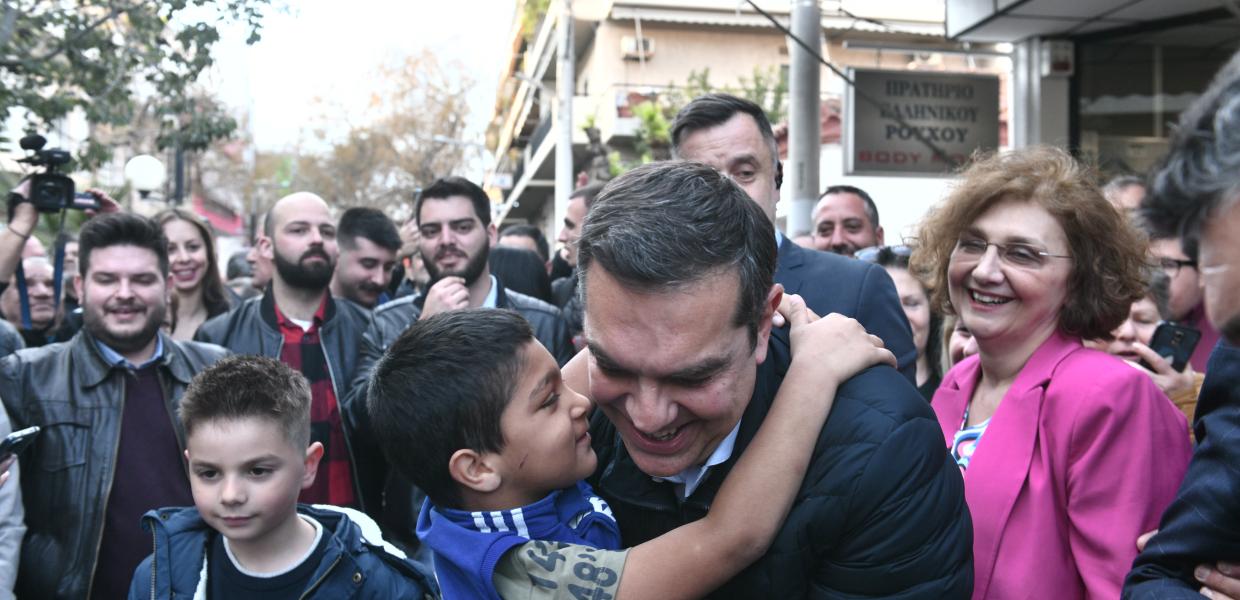 Ο Αλ. Τσίπρας στο Ίλιον