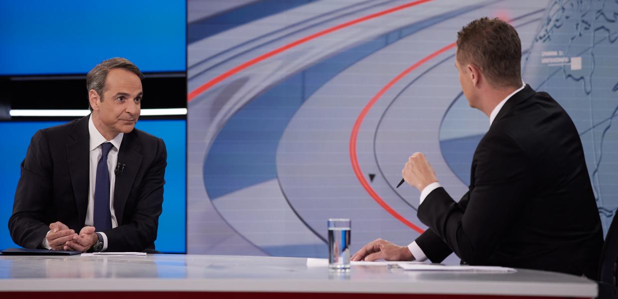 Κυριάκος Μητσοτάκης και Αντώνης Σρόιτερ