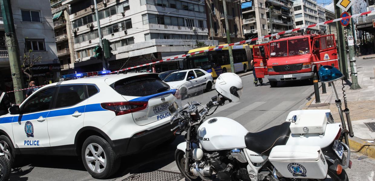 Περιπολικό στην Πατησίων