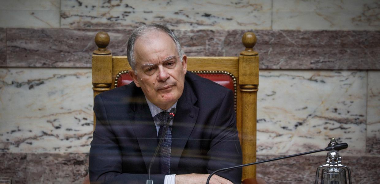Ο πρόεδρος της Βουλής Κώστας Τάσουλας
