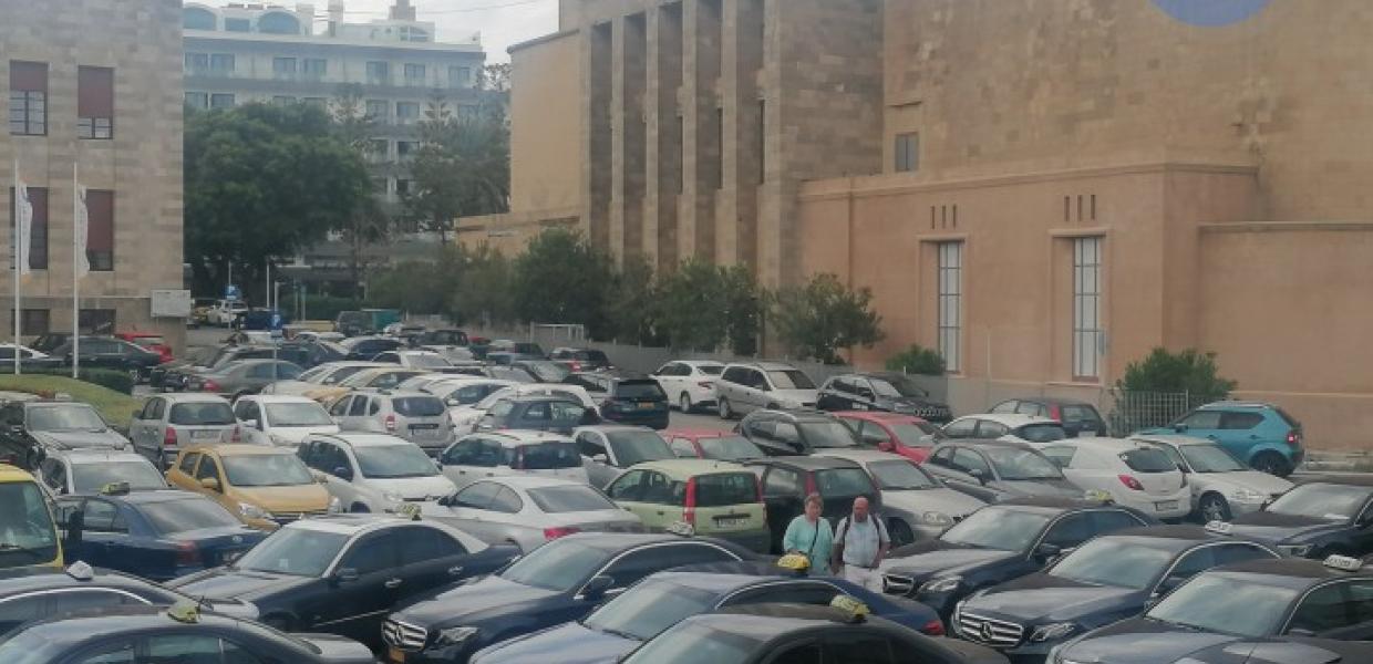 Διαμαρτυρία ταξί Ρόδος