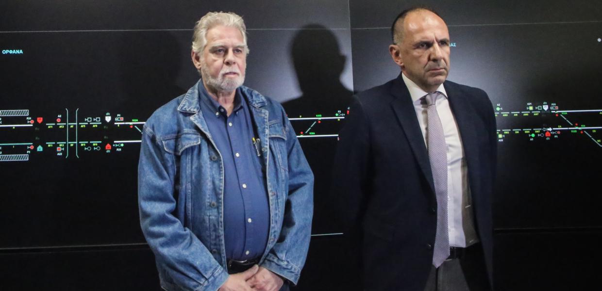 Ο Παναγιώτης Τερεζάκης και ο Γιώργος Γεραπετρίτης