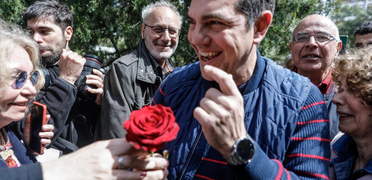 Ο Αλ. Τσίπρας στο Ίλιον