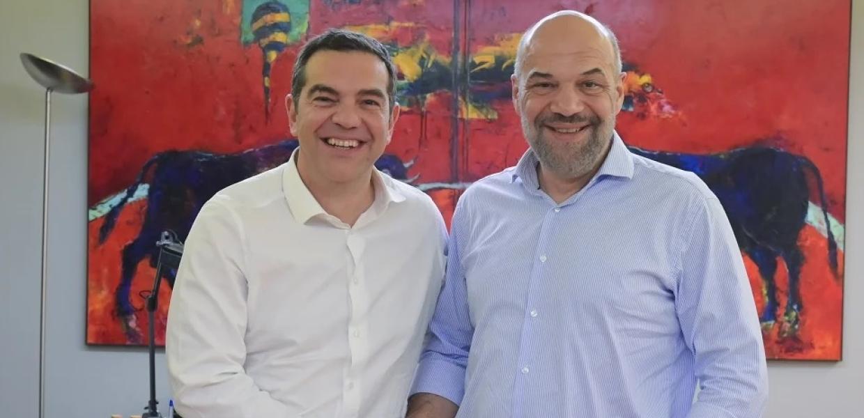 Αλέξης Τσίπρας και Γρηγόρης Γεροτζιάφας