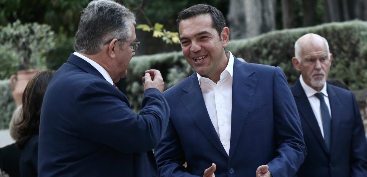 Αλέξης Τσίπρας και Δημήτρης Κουτσούμπας